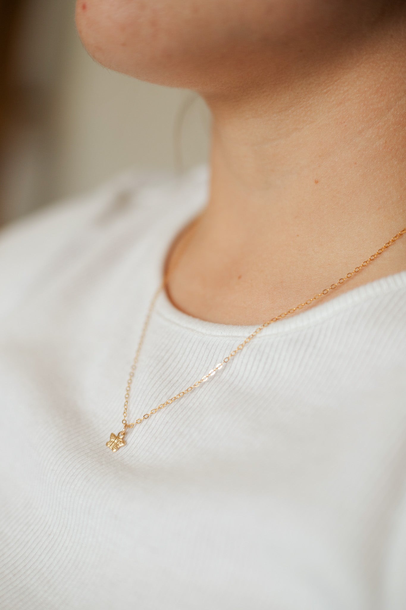 Mini Butterfly Necklace