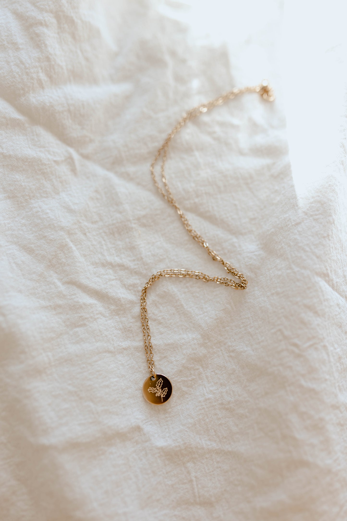 Birth Flower Necklace