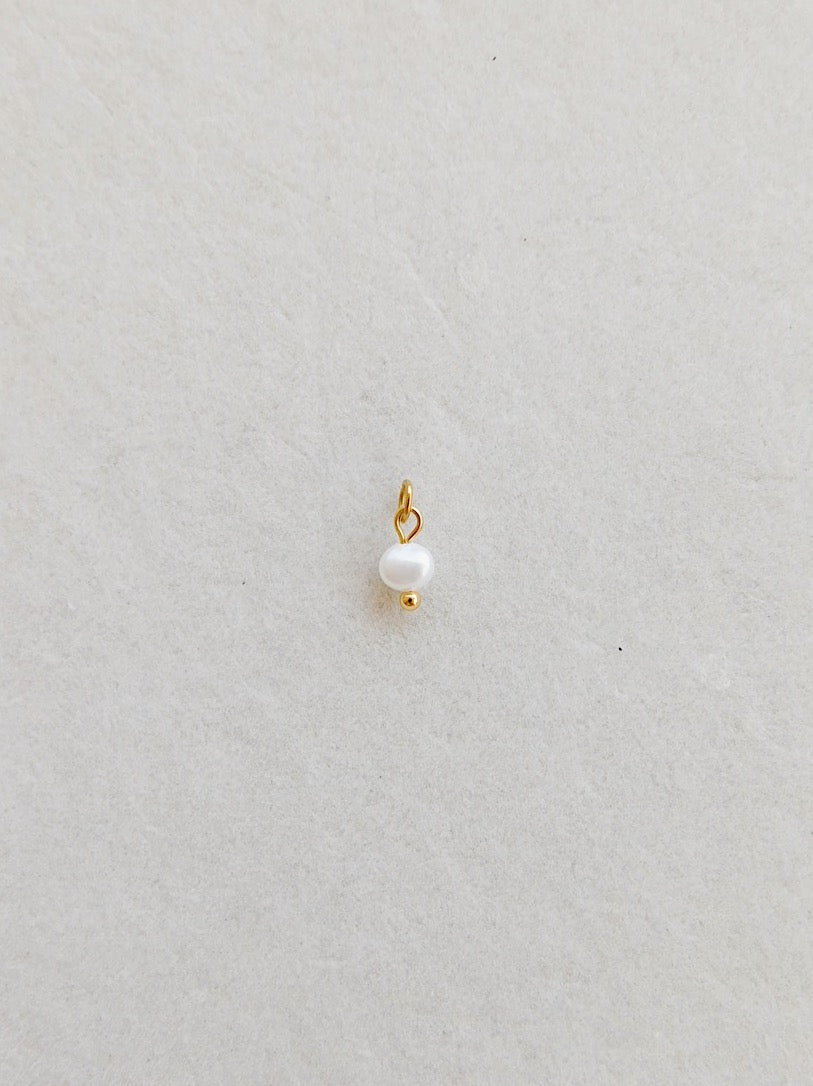 Mini Freshwater Pearl Charm