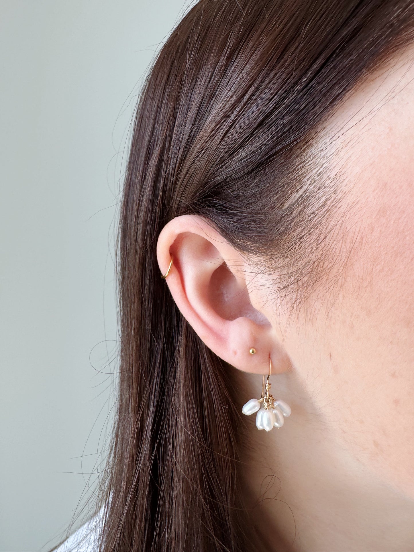 Hazel Pearl Earrings