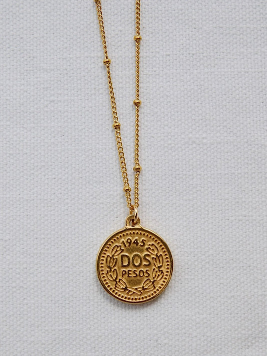 Elizabeth Coin Necklace