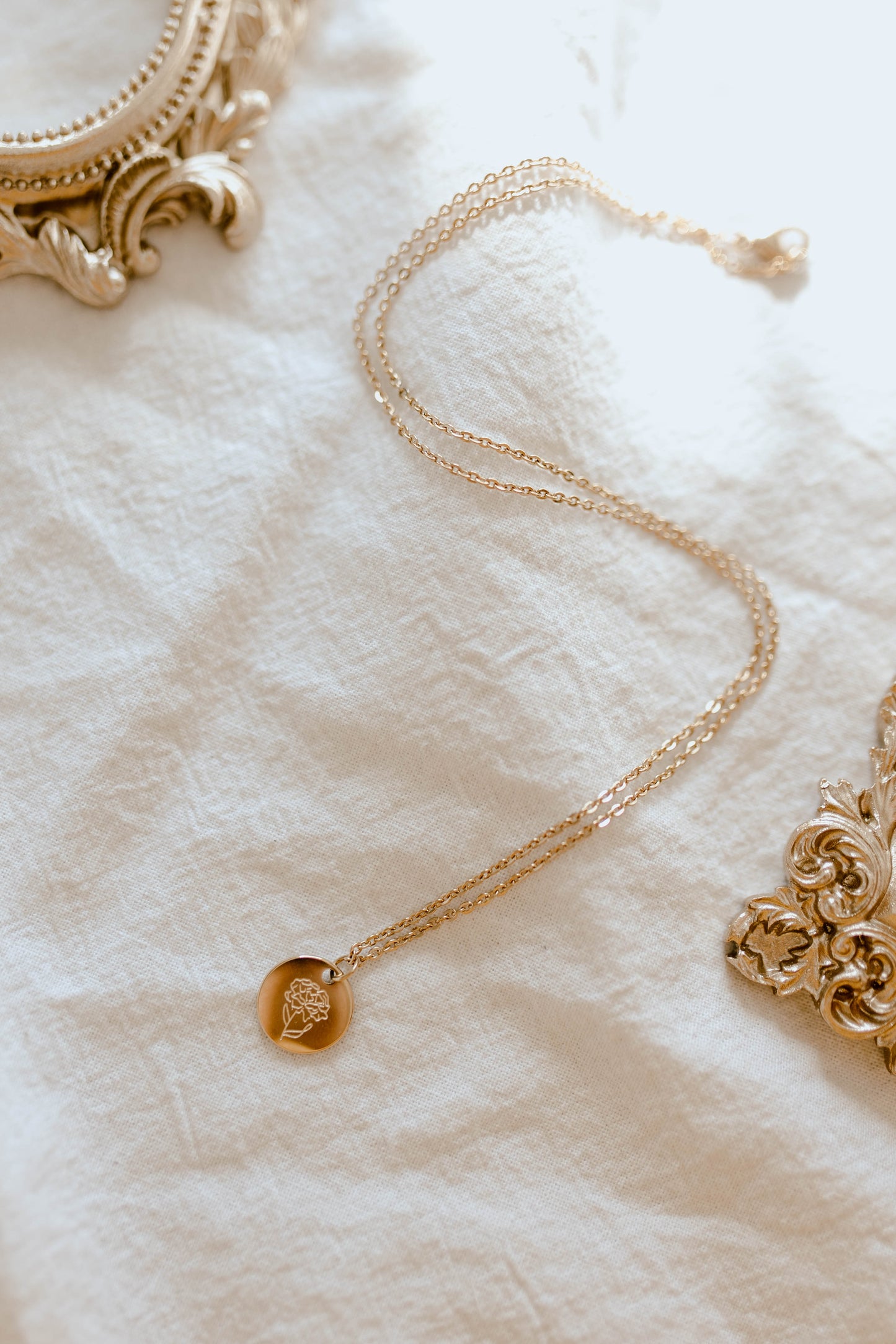 Birth Flower Necklace