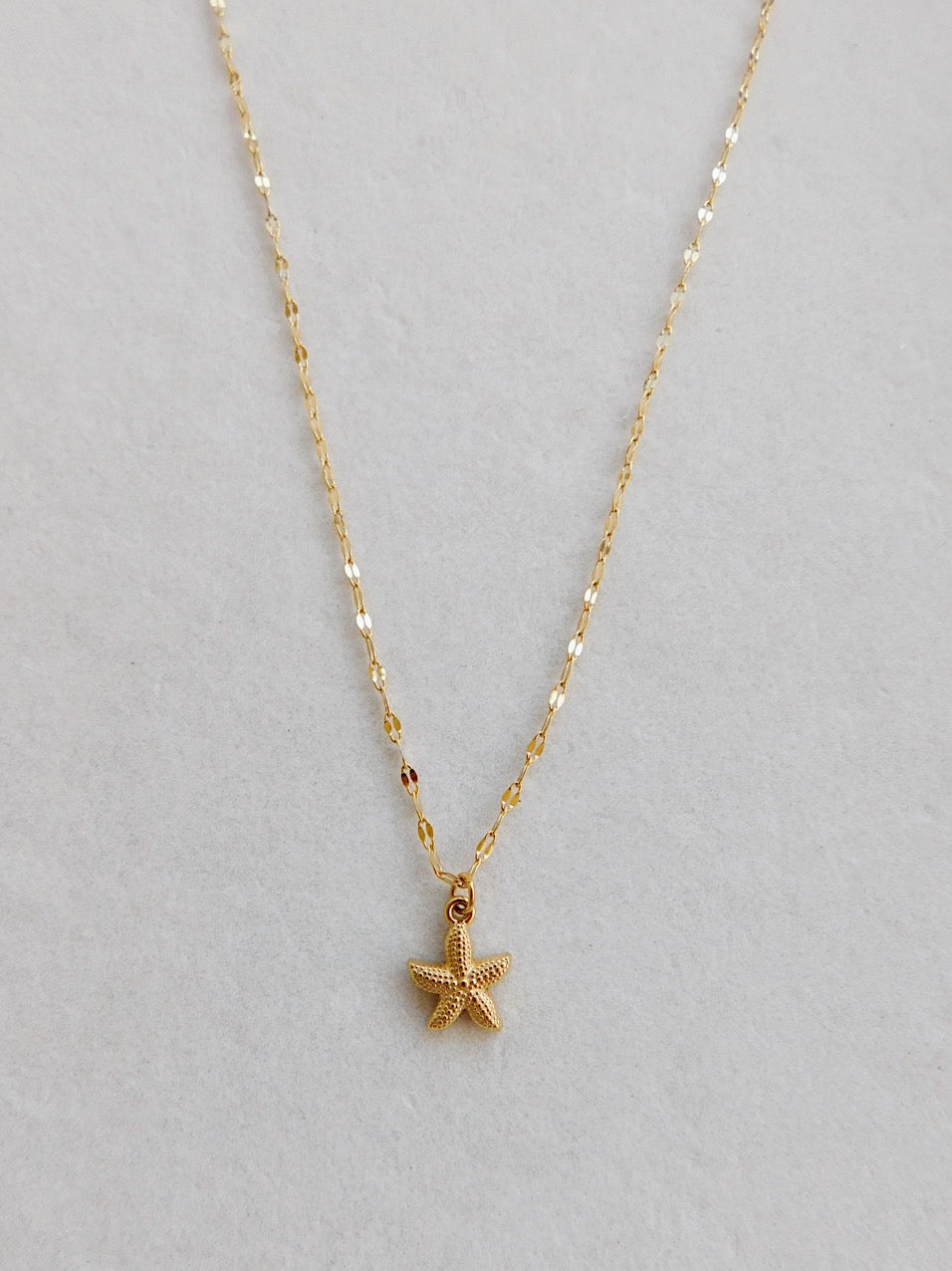 Starfish Charm Necklace