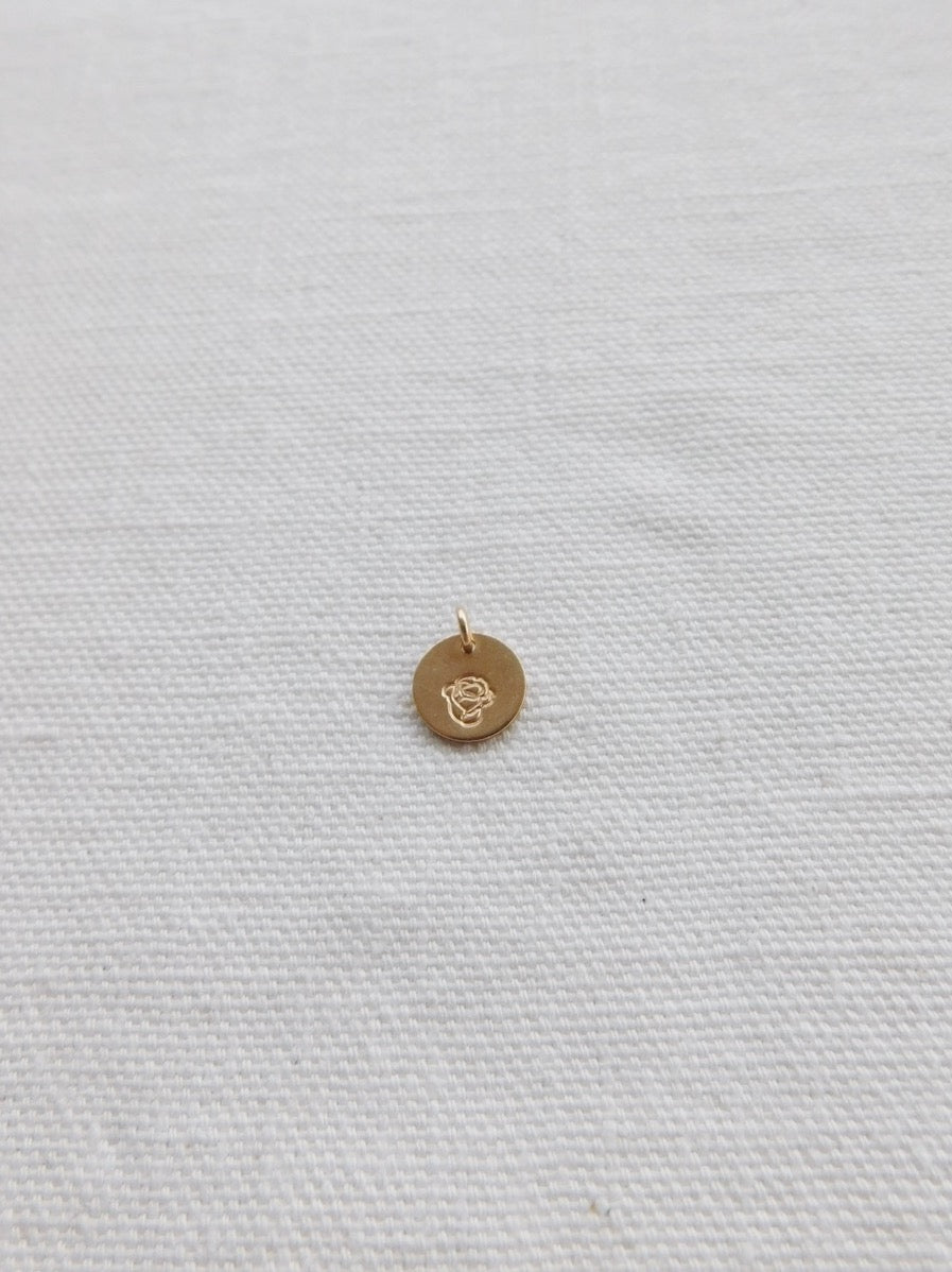 Mini Birth Flower Charm