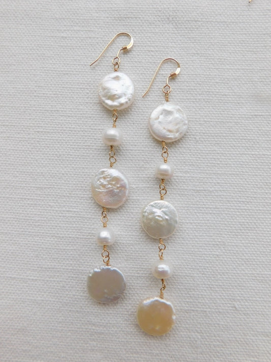 Bella Pearl Earrings