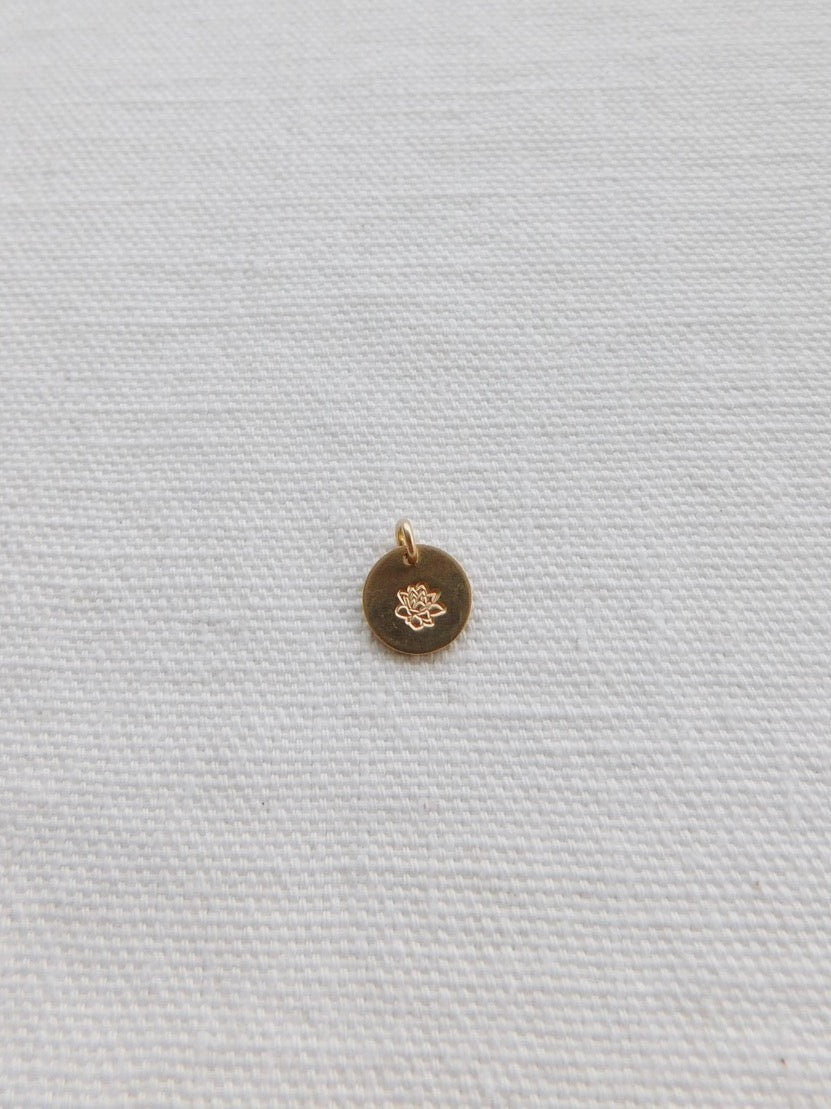 Mini Birth Flower Charm