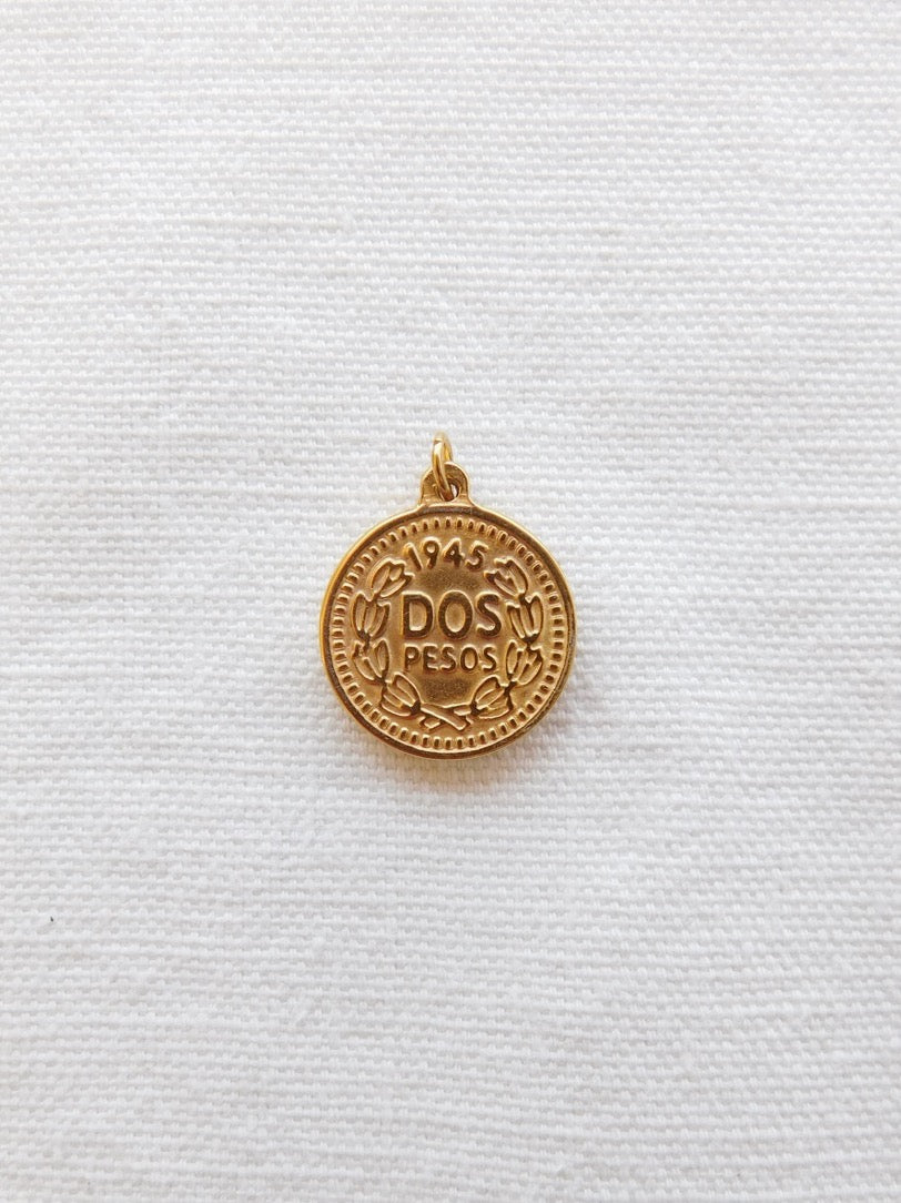 Elizabeth Coin Charm