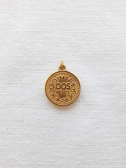 Elizabeth Coin Charm