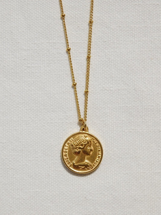 Elizabeth Coin Necklace