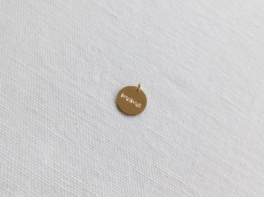 Mama Stamped Charm