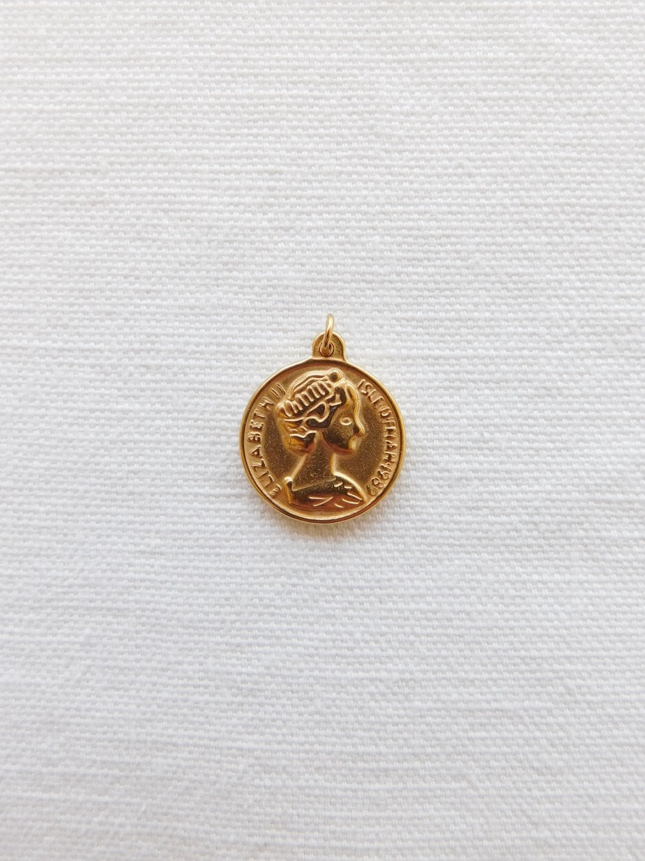 Elizabeth Coin Charm