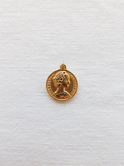 Elizabeth Coin Charm