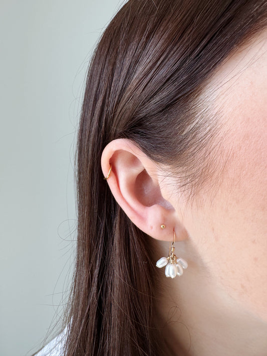 Hazel Pearl Earrings