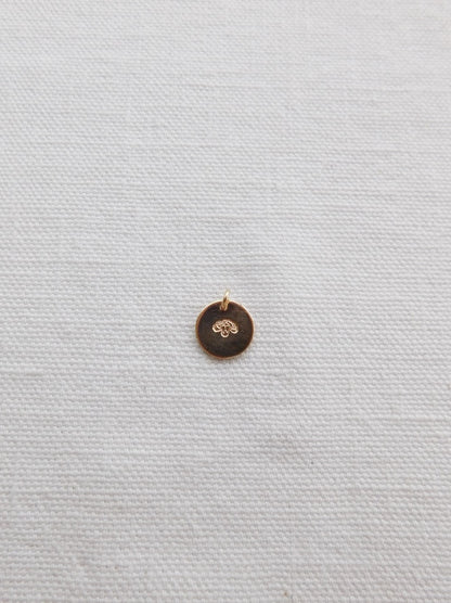 Mini Birth Flower Charm