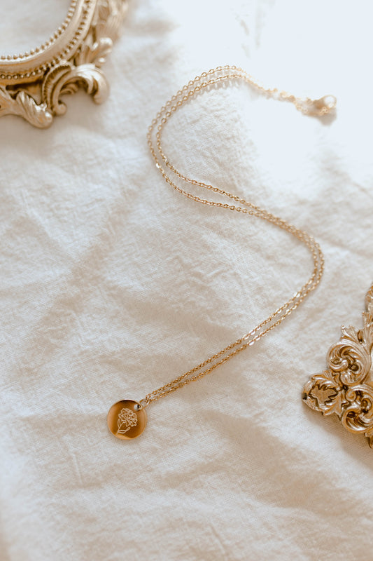 Birth Flower Charm