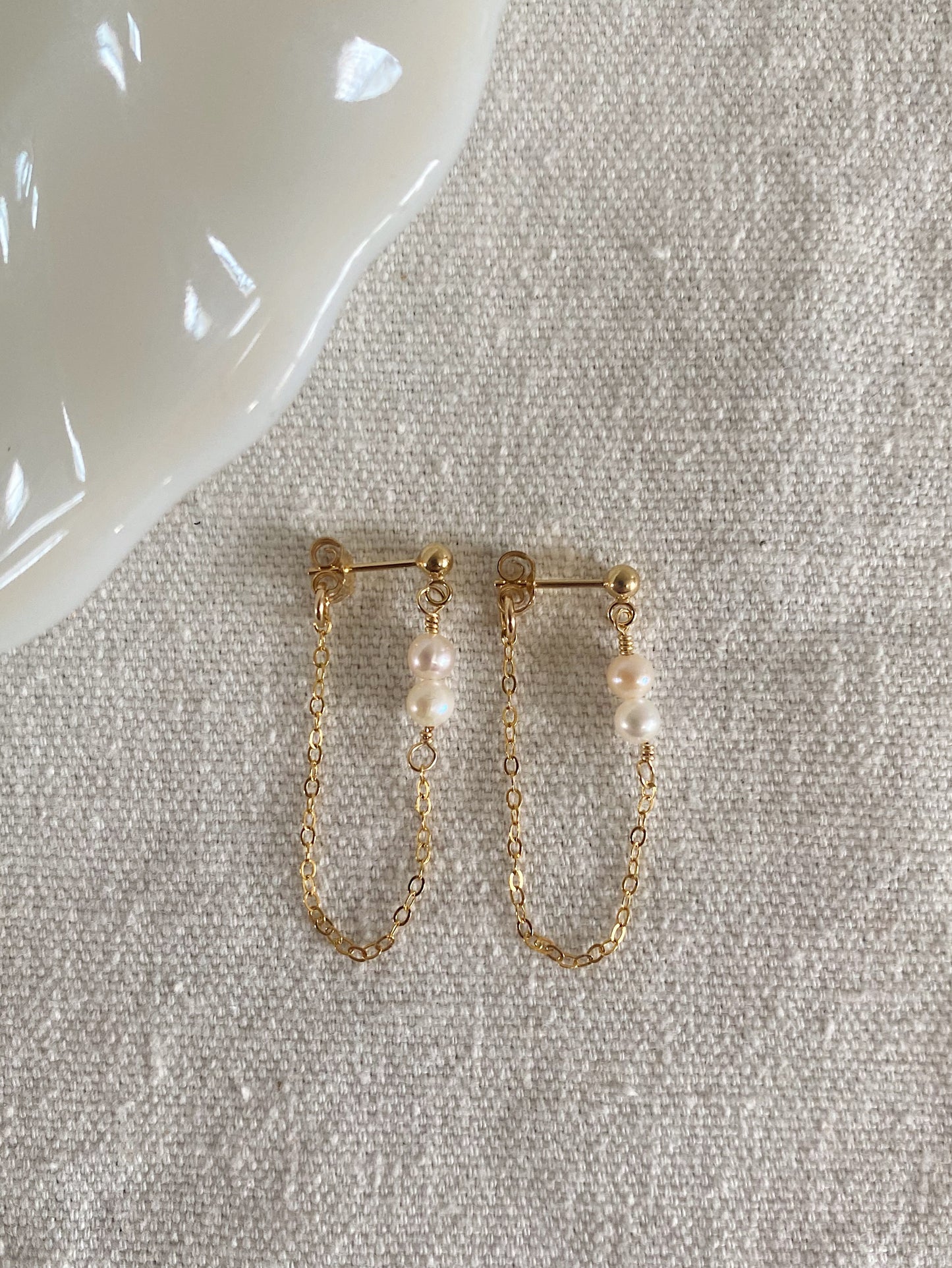 Felicity Pearl Earrings