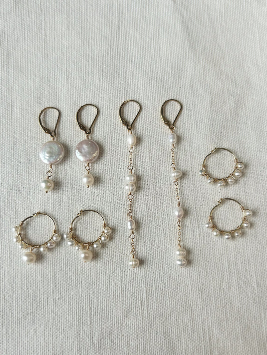 Jane Pearl Earrings