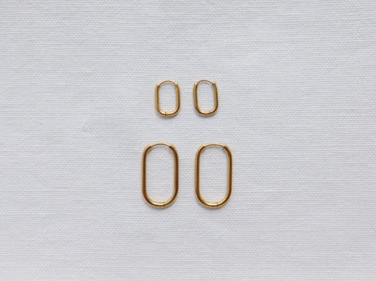 Oval Hoops