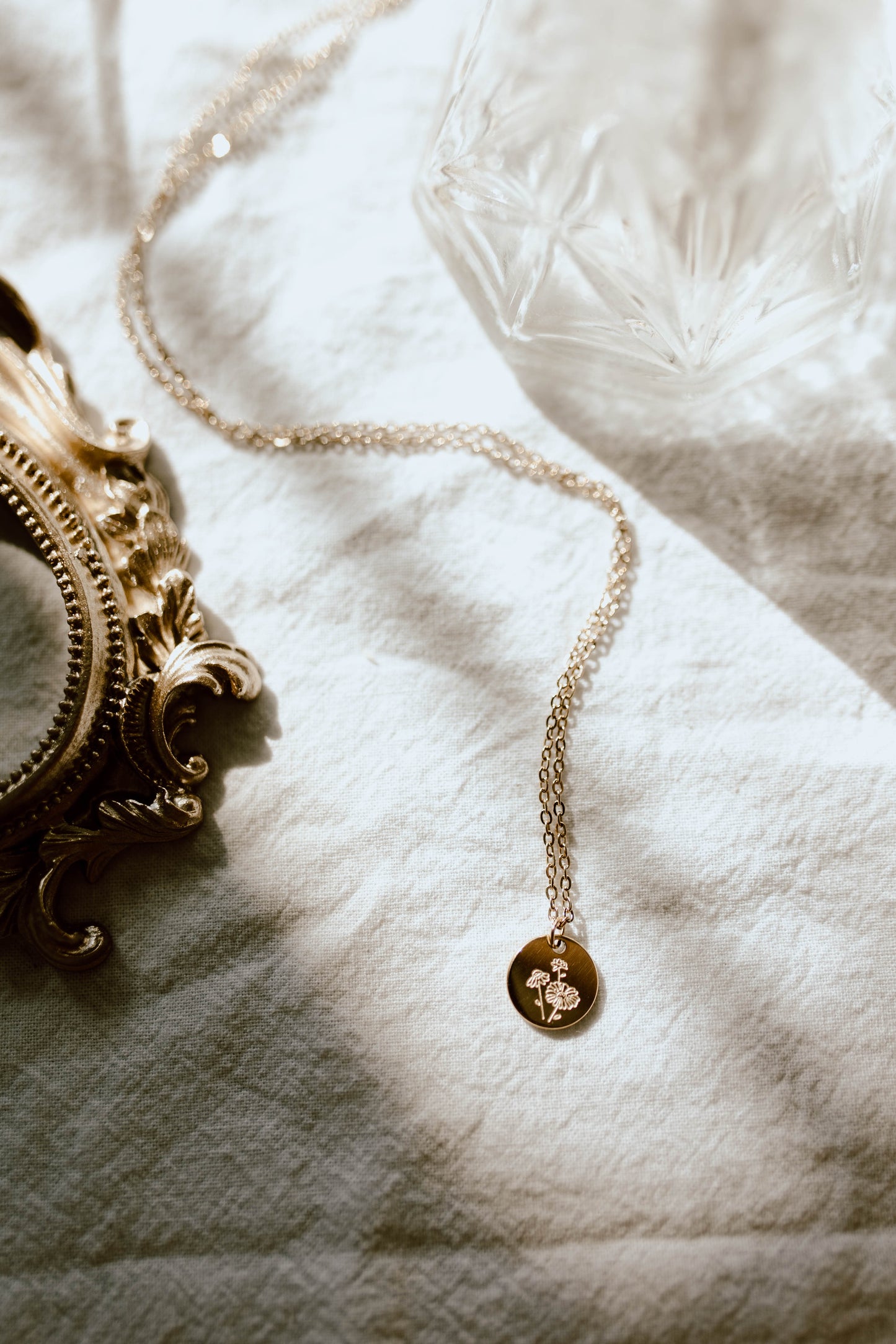 Birth Flower Necklace