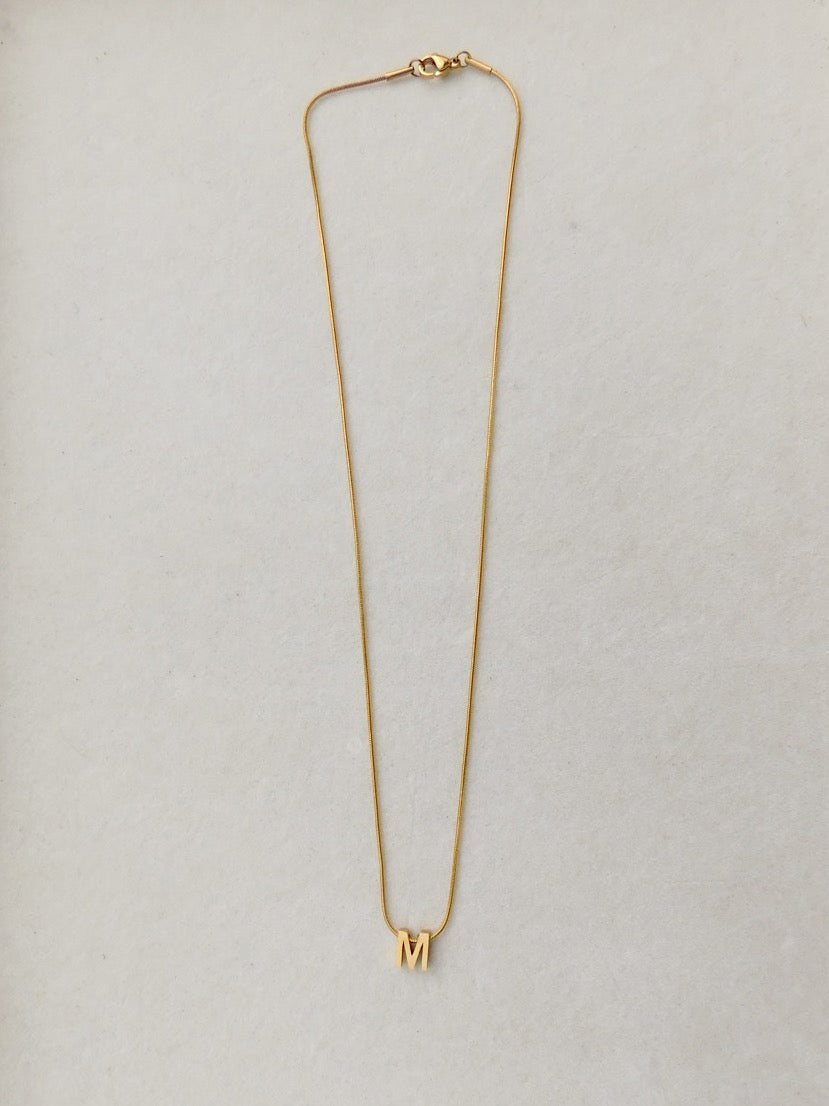 Mini Letter Necklace