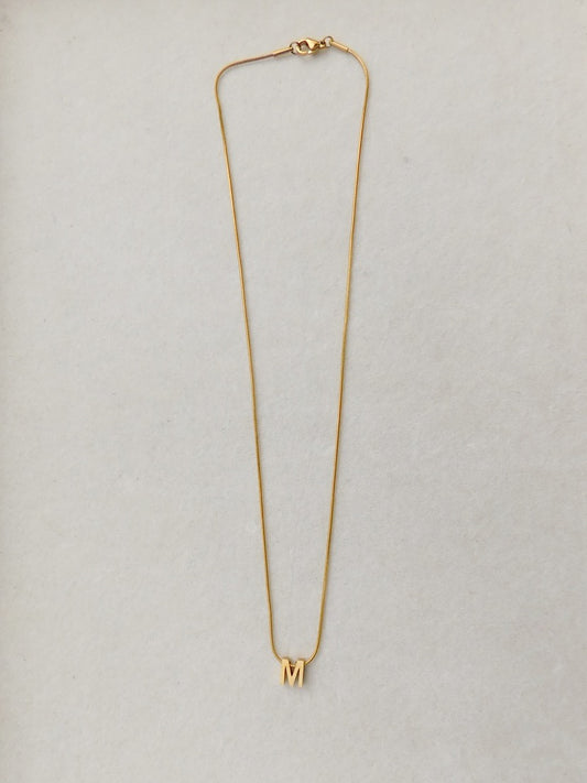 Mini Letter Necklace