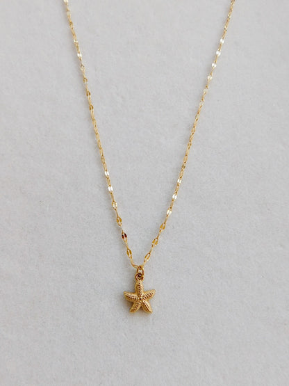 Starfish Charm Necklace