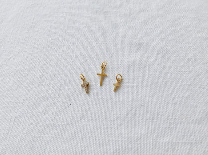 Mini Cross Charm