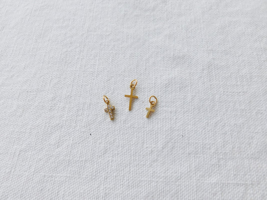 Mini Cross Charm