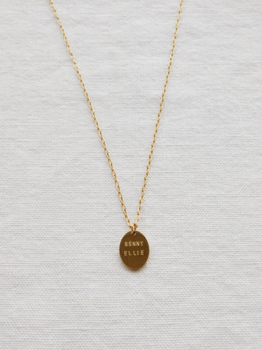 Double Name Necklace