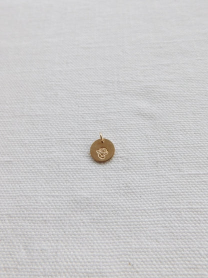 Mini Birth Flower Charm